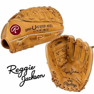 Vintage Rawlings GJ90 Reggie Jackson Baseball Glove – “The Finest in the Field”